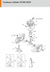 Stihl FS 120 Brushcutters Spare Parts